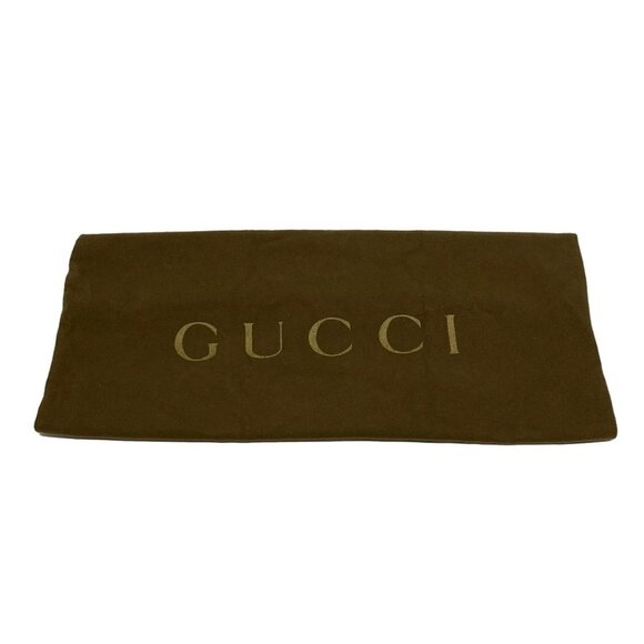 Auth GUCCI GG/Abbey 141470 Beige Light Brown Bronze Jacquard Leather - Picture 11 of 16